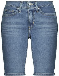 LEVI'S - Bermuda - Blauw - Stretch-Denim