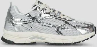 Mercer Amsterdam - The Re-Run Cracked - Lage Sneakers - Zilver