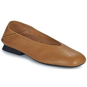 Camper - Casi Myra - Ballerina's - Zwart - Kalfsleer