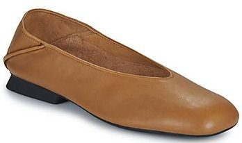 Camper - Casi Myra - Ballerina's - Zwart - Kalfsleer