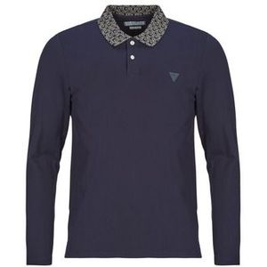 Guess  STU LS POLO  shirts  heren Marine