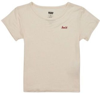 Levis - LVG HER FAVORITE TEE - T-shirt - Beige