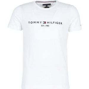 Tommy Hilfiger  TOMMY FLAG HILFIGER TEE  Shirts  heren Wit