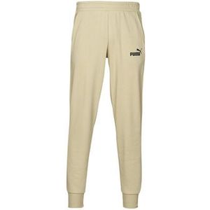 Puma  ESS LOGO PANTS  broeken  heren Beige