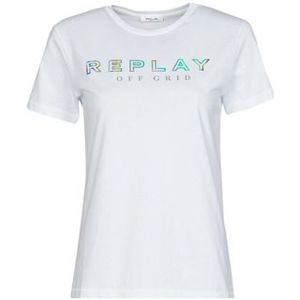 Replay  W3318C  Shirts  dames Wit