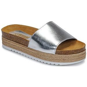 So Size  JITRUNE  slippers  dames Zilver