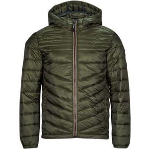 Jack &amp; Jones  JJEHERO PUFFER HOOD  jassen  heren Kaki