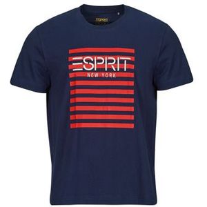 Esprit  OCS LOGO STRIPE  Shirts  heren Marine