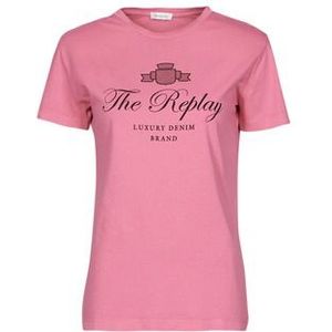 Replay  W3572A  Shirts  dames Roze