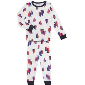 Petit Bateau  TACHI  Pyjama's / nachthemden kind Blauw