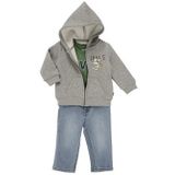 Levi's - Kids Denim Set - Veelkleurig - Bodysuit en Hoodie