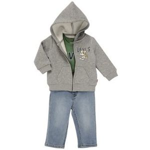 Levi's - Kids Denim Set - Veelkleurig - Bodysuit en Hoodie