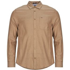 TOMMY JEANS - TJM FLANNEL - Flanellen Overhemd - Pecan Nut