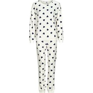 Petit Bateau  CLOWN  Pyjama's / nachthemden dames Wit
