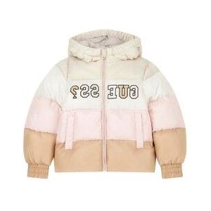 Guess  HOODED LS PADDED PUFFER W ZIP  jassen  kind Multicolour