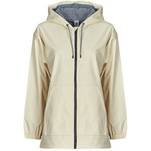 Petit Bateau - Halflange Regenjas - Ecru - Polyester