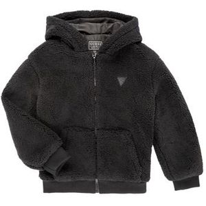 Guess  LS FAUX FUR JACKET  Jassen  kind Zwart
