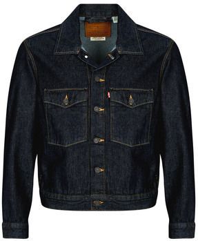 Levi´s - Embarcadero Station Jas - Blauw - 100% Katoen - Relaxte Pasvorm