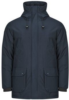 SCHOTT - Elder - Jas met Kap - Marineblauw - Halflang - 100% Polyester