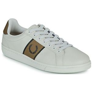 Fred Perry  B721 LEATHER  Sneakers  heren Beige
