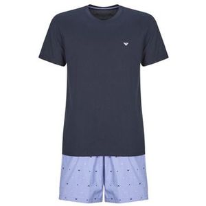 Emporio Armani - Pyjama - Katoen - Logo-patroon