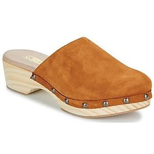 So Size  PAPIDOU  klompen  dames Bruin
