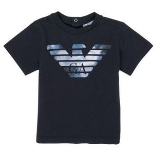 Emporio Armani - 6HHTA9-1JDXZ-0920 - T-shirt - Blauw - Kind