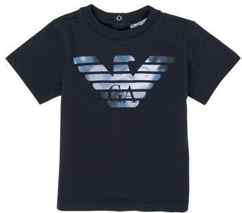 Emporio Armani - 6HHTA9-1JDXZ-0920 - T-shirt - Blauw - Kind