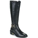 Xti - 14439901 - Laarzen - Zwart - 3 tot 5 cm - Ritssluiting - Casual