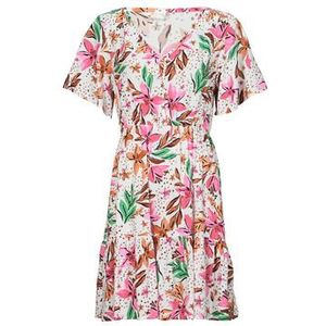 Roxy - Sea Symphony - Midi-jurk - Veelkleurig - Korte Mouwen