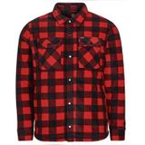 Volcom - Bowered Fleece LS Shirt - Rood - Blouse