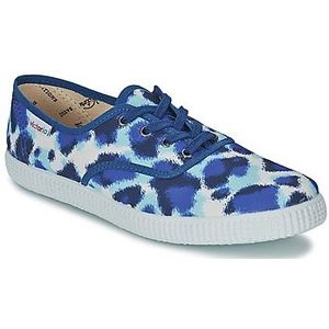 Victoria  INGLESA ESTAMP HUELLA TIGRE  Sneakers  dames Blauw