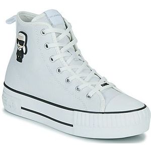 Karl Lagerfeld  KAMPUS MAX Karl Ikonic Hi Lace  Sneakers  dames Wit