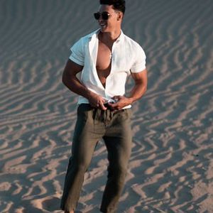 THEAD.  JOEY  Broeken  heren Kaki