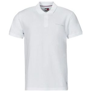 Tommy Jeans  TJM REG CLASSIC POLO  Shirts  heren Wit