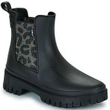 Only - ONLULA SHORT LUREX RAINBOOT - Laarzen - Zwart