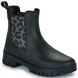 Only - ONLULA SHORT LUREX RAINBOOT - Laarzen - Zwart