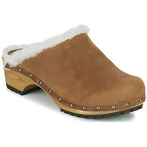 Sanita  HESE  klompen  dames Bruin