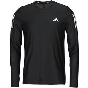 adidas  Own The Run Long Sleeve Long-Sleeve Top  Shirts  heren Zwart