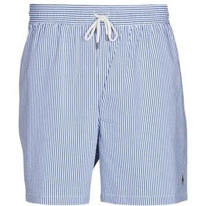Polo Ralph Lauren  MAILLOT SHORT DE BAIN RAYE SEERSUCKER CORDON DE SERRAGE ET POCHE  Badpakken heren Blauw