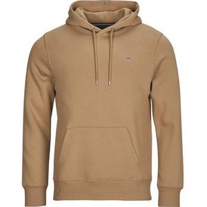 Gant  REG SHIELD HOODIE  Truien  heren Beige