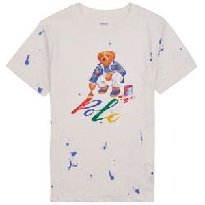 Polo Ralph Lauren  BEAR SS CN-KNIT SHIRTS-T-SHIRT  Shirts  kind Wit