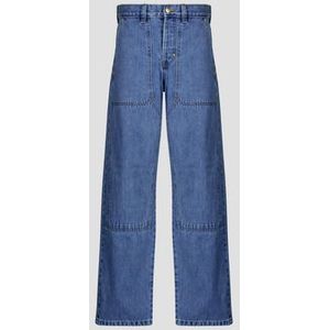 Dickies  SELVEDGE DOUBLE KNEE DENIM ARCHIVE WASH  Broeken  heren Blauw