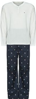 Tommy Hilfiger Underwear Pyjama lang  navy / rood / wit