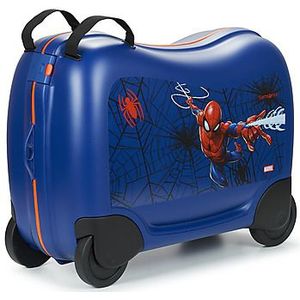 Sammies  RIDE-ON SUITCASE MARVEL SPIDERMAN WEB  koffers  kind Blauw