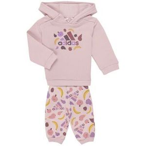adidas  Essentials Allover Print Jogger Set  Setjes kind Roze