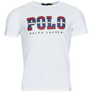 Polo Ralph Lauren  G223SC41-SSCNCMSLM1-SHORT SLEEVE-T-SHIRT  Shirts  heren Wit