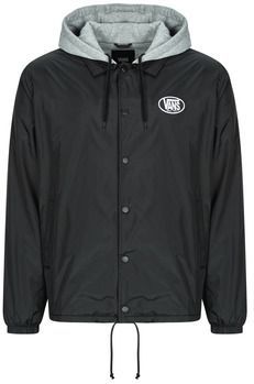 Vans, Heren, Jassen, Zwart, Maat: L Fleece,