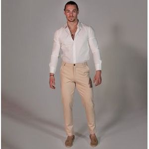 THEAD.  BRIAN PANT  Broeken  heren Beige