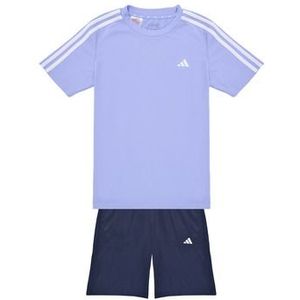 adidas - Essentials Aeroready 3-Stripes - Kinder T-shirt en Korte Broek Set